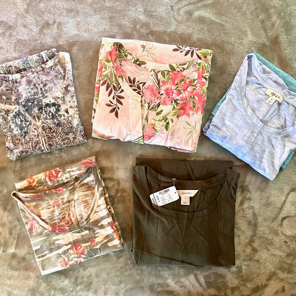 Womens Shirts Lot * Size XL/1X * All In Great Condition